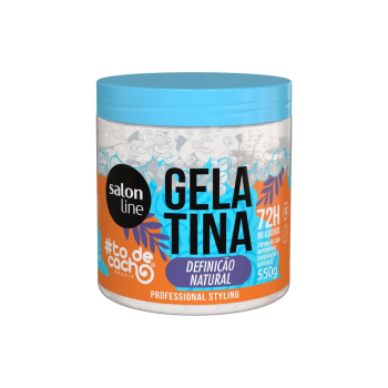 GELATINA SALON LINE TO DE CACHO DEFINIÇÃO NATURAL 550G