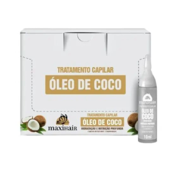 AMPOLA MAXIHAIR ÓLEO DE COCO 10ML