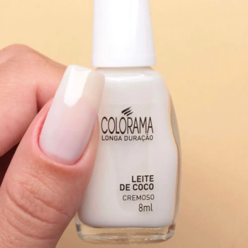 ESMALTE COLORAMA LEITE DE COCO
