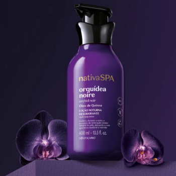 HIDRATANTE CORPORAL OBOTICÁRIO NATIVA SPA ORQUIDEA NOIRE 400ML