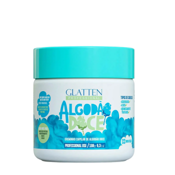 MÁSCARA GLATTEN ALGODÃO DOCE 180G