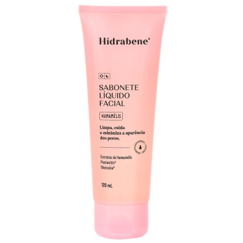 SABONETE LÍQUIDO FACIAL HIDRABENE HAMAMÉLIS 120ML