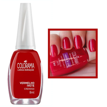 ESMALTE COLORAMA VERMELHO IVETE