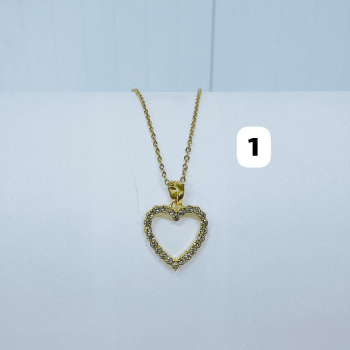 AÇO INOX - COLARES DIVERSOS - DOURADO E PRATA