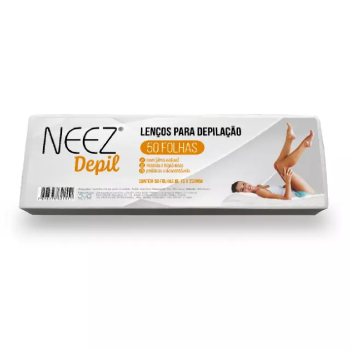 LENÇO PARA DEPILAÇÃO NEEZ DEPIL C/50
