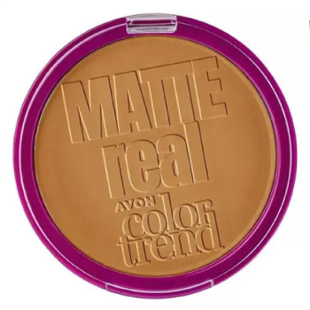 PÓ COMPACTO AVON MATTE REAL BEGE MÉDIO 332Q 7G