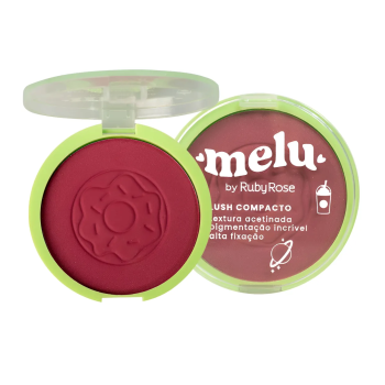 BLUSH COMPACTO RUBY ROSE MELU GRAPE 10G