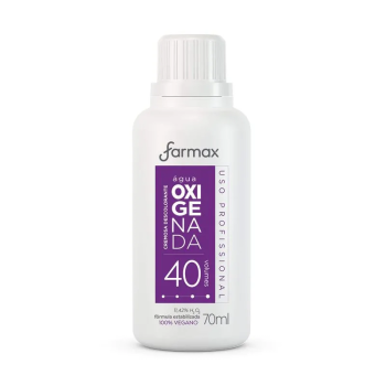 ÁGUA OXIGENADA FARMAX VOL 40 70ML