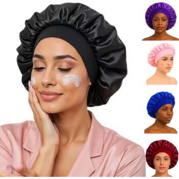 TOUCA DE CETIM COM FAIXA TAM G