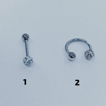AÇO - BODY PIERCING STRASS