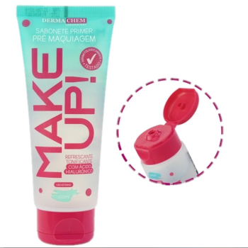 SABONETE LÍQUIDO FACIAL DERMACHEM MAKE UP PRIMER 100ML