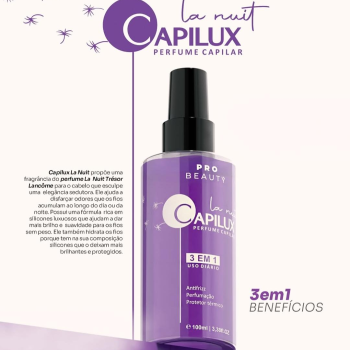 PERFUME CAPILAR PRO BEAUTY CAPILUX LA NUIT 100ML