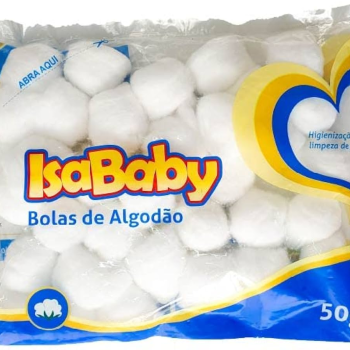 ALGODÃO ISABABY EM BOLAS 50G