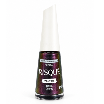 ESMALTE RISQUÉ VOLTEI NADA ÓBVIO
