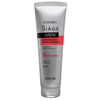 SHAMPOO EUDORA SIAGE MEN ESTIMULA O CRESCIMENTO 250ML