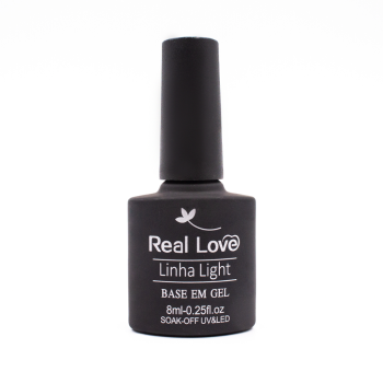 BASE EM GEL REAL LOVE LINHA LIGHT 8ML