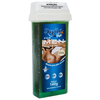 CERA DEPILATÓRIA CORPORAL DEPILE ROLL-ON FOR MEN 140G