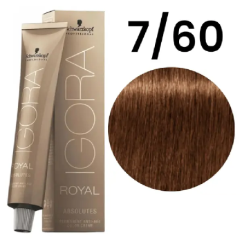 TINTA IGORA ROYAL 7.60 LOURO MÉDIO MARROM NATURAL