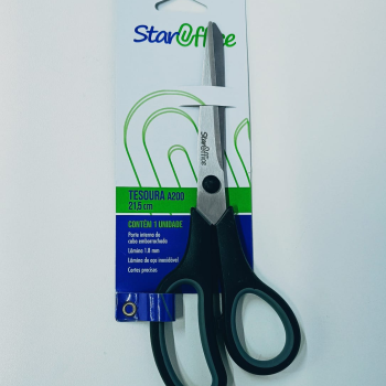 TESOURA STAR OFFICE A200 21,5CM