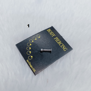 AÇO - BODY PIERCING P RETO