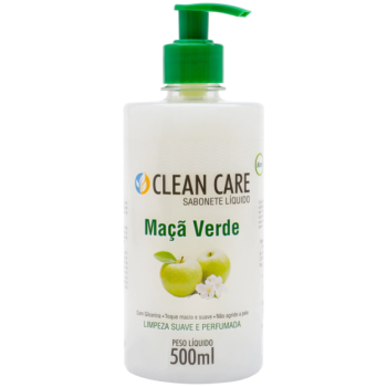 SABONETE LÍQUIDO CLEAR CARE MAÇA VERDE 500ML