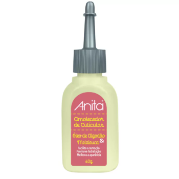 AMOLECEDOR DE CUTÍCULAS ANITA ÓLEO DE ALGODÃO E MELALEUCA 40G