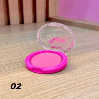 BLUSH COMPACTO MISS ROSE SELVA NEON COR 2