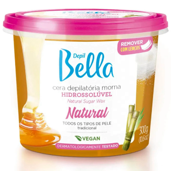 CERA DEPILATÓRIA CORPORAL DEPIL BELLA NATURAL 300G