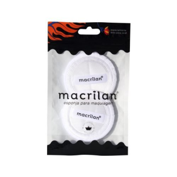 KIT 2 ESPONJAS MACRILAN PARA MAQUIAGEM