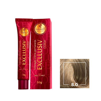 TINTA HASKELL EXCLLUSIV 8.0 LOURO CLARO