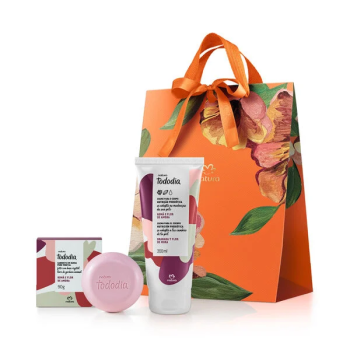 KIT NATURA TODODIA ROMÃ E FLOR DE AMORA