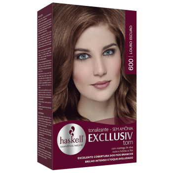 TONALIZANTE HASKELL EXCLLUSIV TOM 600 LOURO ESCURO