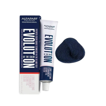 TINTA ALFAPARF EVOLUTION 1.11 PRETO AZULADO