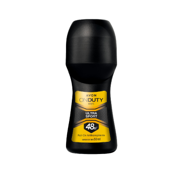 DESODORANTE ROLL-ON AVON ONDUTY MEN ULTRA SPORT 50ML