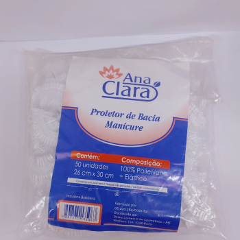 PROTETOR ANA CLARA DESCATÁVEL PARA BACIA MANICURE C/50