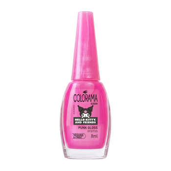 ESMALTE COLORAMA HELLO KITTY AND FRIENDS PUNK GLOSS
