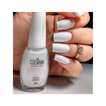 ESMALTE COLORAMA PÉTALA BRANCA