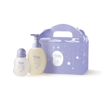 KIT NATURA MAMÃE E BEBÊ LAVANDA