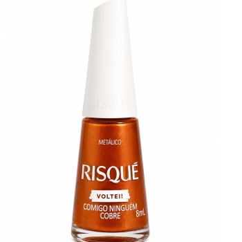 ESMALTE RISQUÉ VOLTEI COMIGO NINGUÉM COBRE