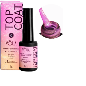 TOP COAT VÓLIA ROSE GOLD 9G