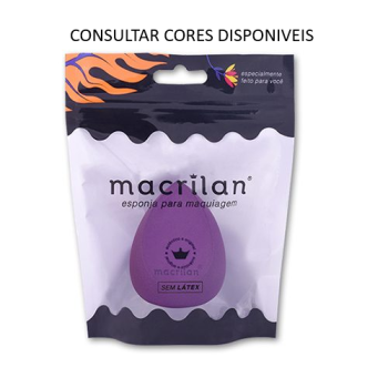 ESPONJA PARA MAQUIAGEM MACRILAN EP23