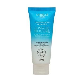 CREME PARA MÃOS LA BELLE LUVA DE SILICONE 100G