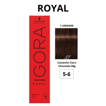 TINTA IGORA ROYAL 5.6 CASTANHO CLARO CHOCOLATE