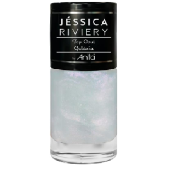ESMALTE ANITA JÉSSICA RIVIERY TOP COAT GALÁXIA