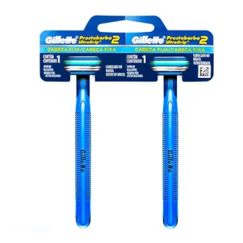 APARELHO DE BARBEAR GILLETTE ULTRAGRIP 2 C/2