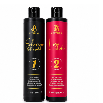 KIT PROGRESSIVA BETTINAS LISO ABSOLUTO 500ML