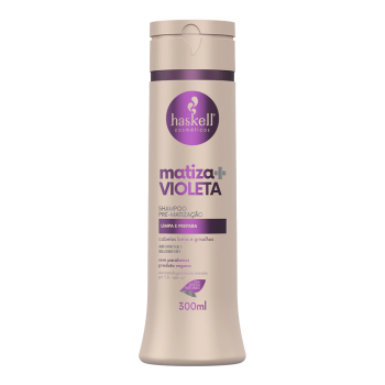 SHAMPOO HASKELL PRÉ-MATIZAÇÃO MATIZA+ VIOLETA 300ML