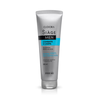 SHAMPOO EUDORA SIAGE MEN COMBATE A CASPA 250ML