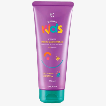 SHAMPOO EUDORA KIDS BRILHO DAS ESTRELAS 200ML