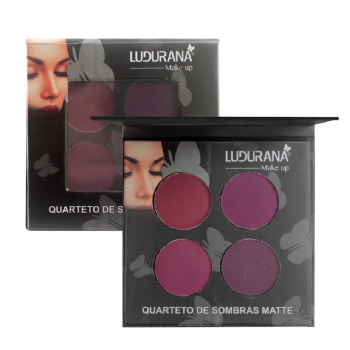 QUARTETO LUDURANA DE SOMBRA MATTE